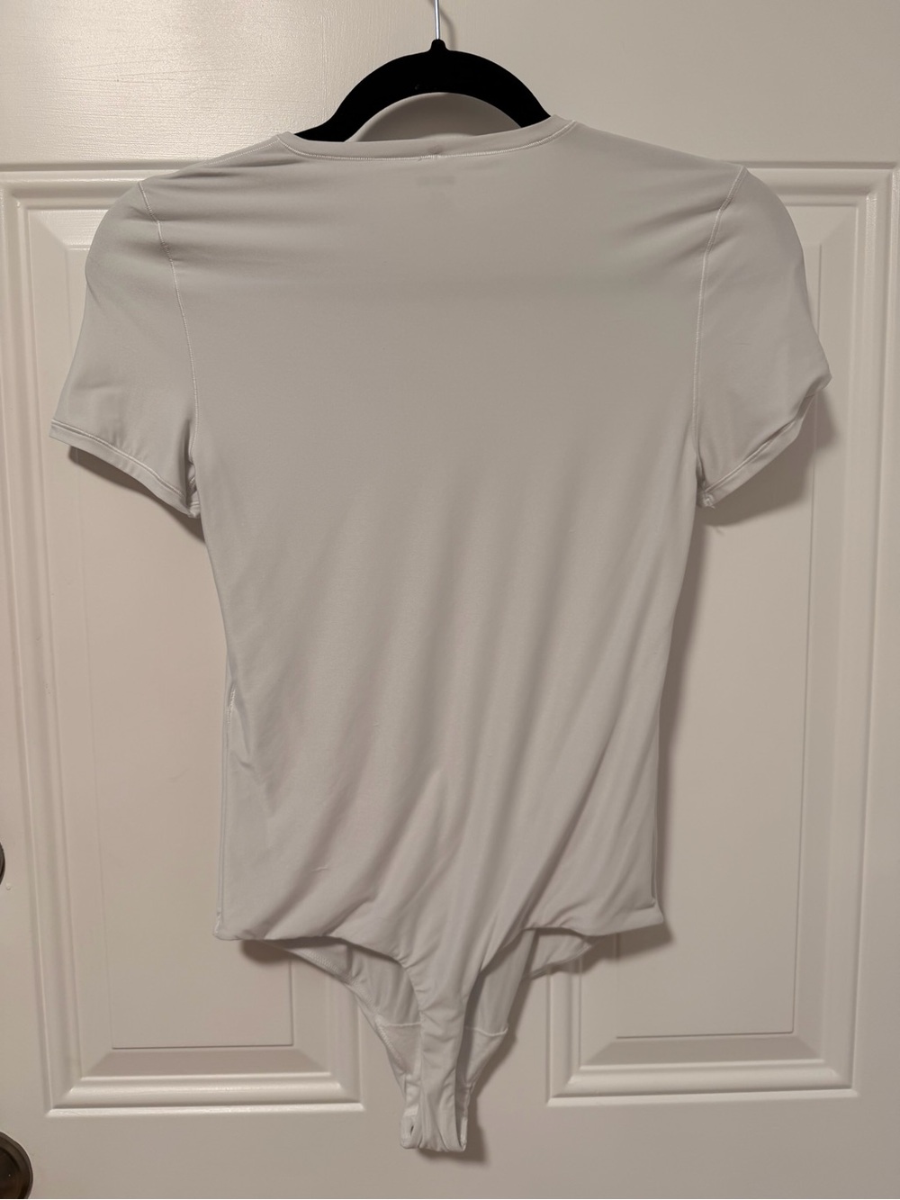 White Smoothez by Aerie Short-Sleeve Bodysuit - Picture 2 of 2